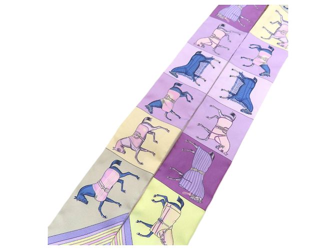 Hermès Lenço de seda Hermes Twilly - vista 2
