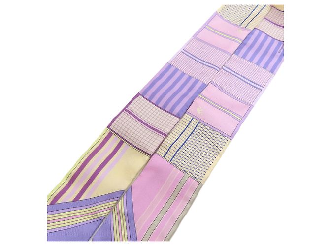 Hermès Lenço de seda Hermes Twilly - vista 3