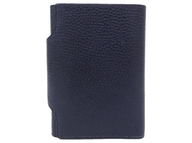 Hermès Hermes Iliade Compact Bi-Fold Wallet in Blue Nuit - Ansicht 2