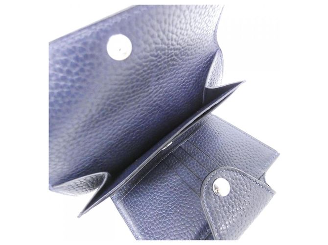 Hermès Hermes Iliade Compact Bi-Fold Wallet in Blue Nuit - Ansicht 8
