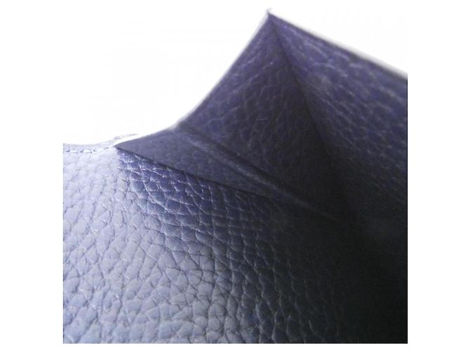 Hermès Hermes Iliade Compact Bi-Fold Wallet in Blue Nuit - Ansicht 9