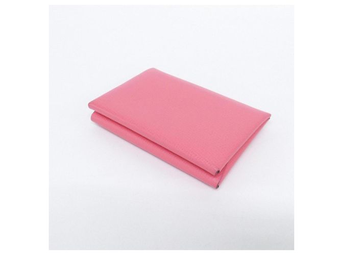 Hermès Monedero Hermes Calvi Duo en Rose Azalee - vista 2