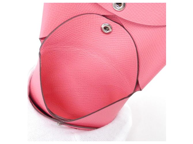 Hermès Monedero Hermes Calvi Duo en Rose Azalee - vista 6