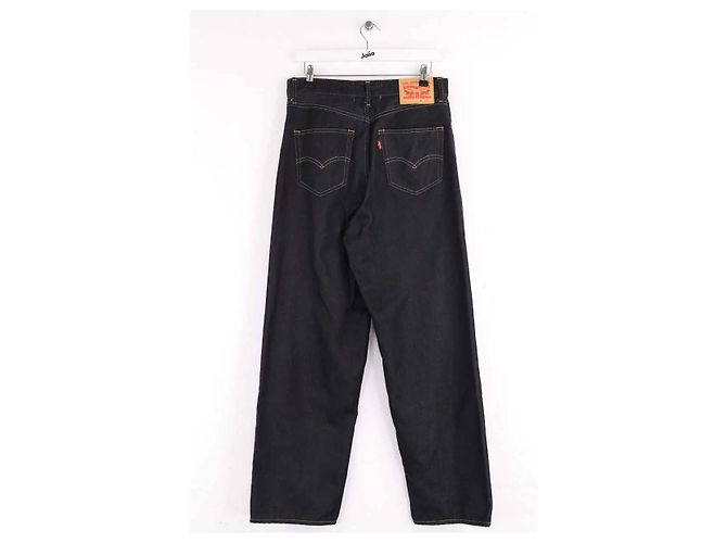 Junya Watanabe Blaue Straight Jeans aus Baumwolle - Ansicht 3