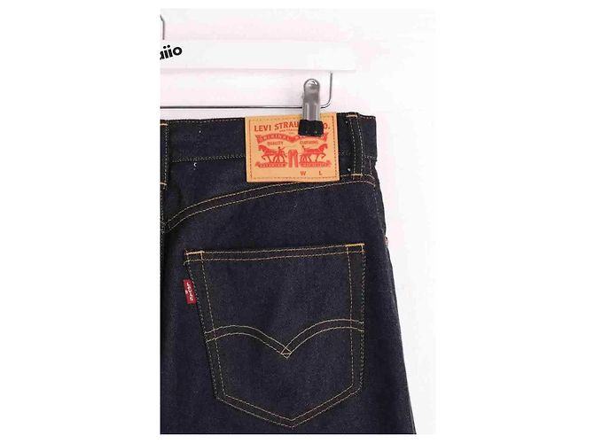 Junya Watanabe Blaue Straight Jeans aus Baumwolle - Ansicht 4