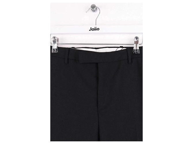 Louis Vuitton Schwarze gerade Hose - Ansicht 2