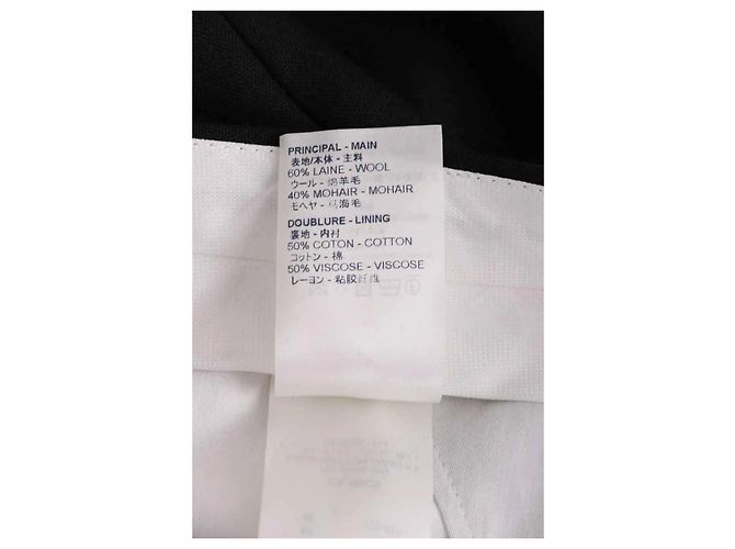 Louis Vuitton Schwarze gerade Hose - Ansicht 6