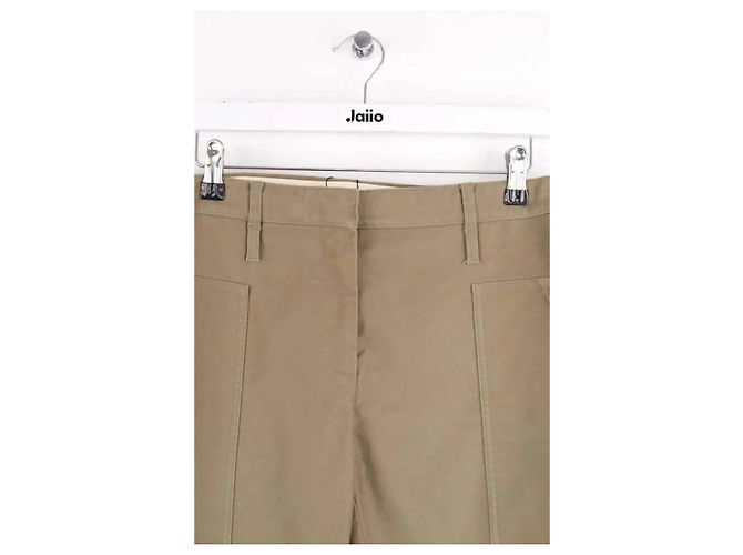Céline Gerade Hose in Khaki - Ansicht 2