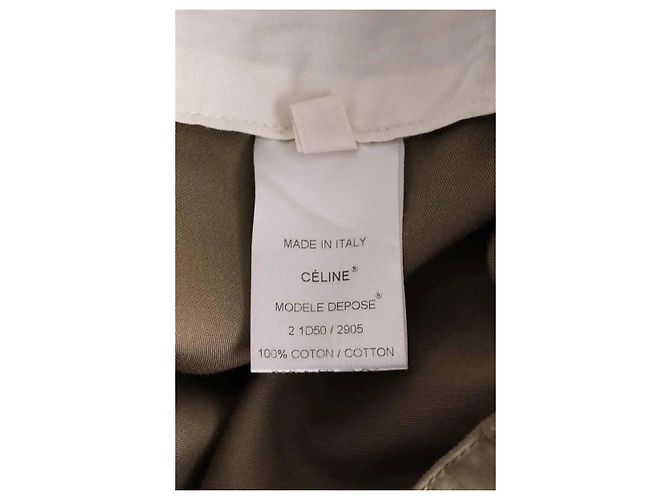 Céline Gerade Hose in Khaki - Ansicht 6
