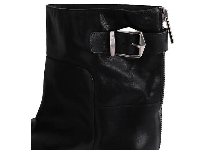 Jimmy Choo Black Leather Boots - view 4