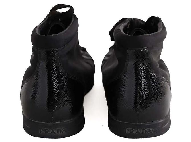 Prada Sneaker aus Stoff Schwarz - Ansicht 2