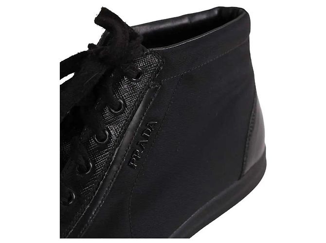 Prada Sneaker aus Stoff Schwarz - Ansicht 4