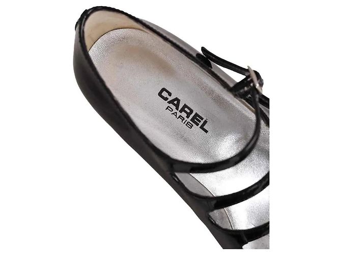 Carel Absatzschuhe aus Leder Schwarz - Ansicht 4