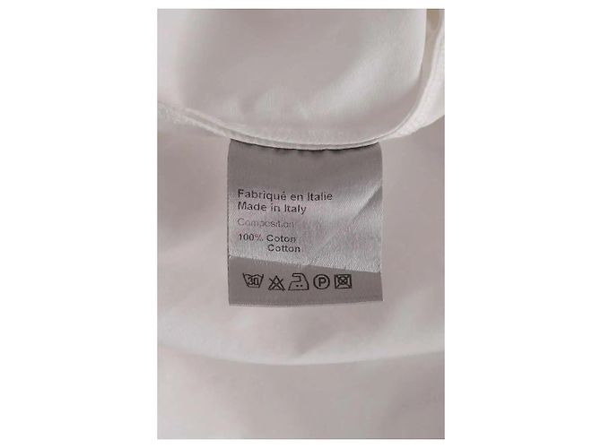 Camicia Dior Uomo in cotone bianco - vista 5