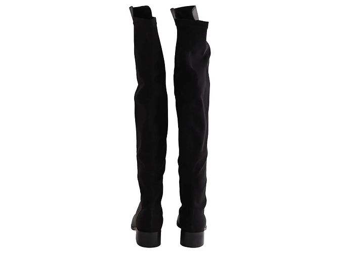 Lk Bennett Dukely Stiefel aus schwarzem Leder - Ansicht 2