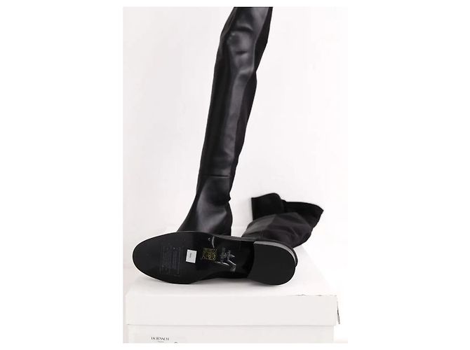 Lk Bennett Dukely Stiefel aus schwarzem Leder - Ansicht 6
