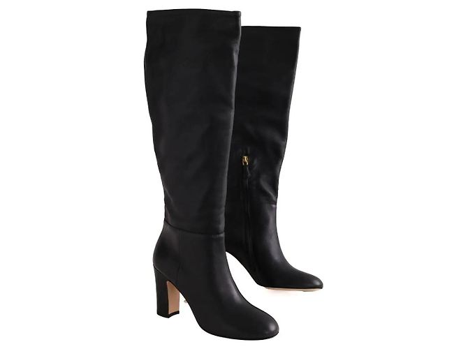 Lk Bennett Kristen black leather boots - view 3