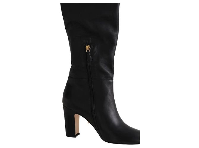 Lk Bennett Kristen black leather boots - view 4