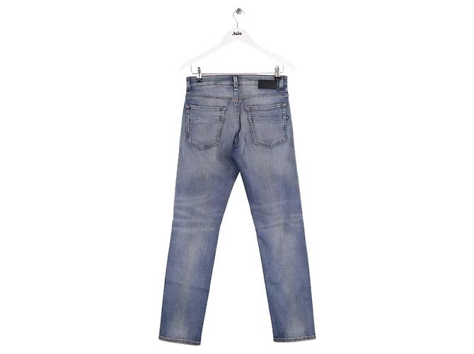Vaqueros rectos Fendi azules de algodón - vista 3