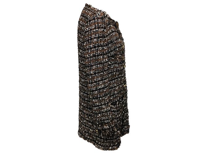Dolce & Gabbana Brown / Black Tweed Jacket - view 2