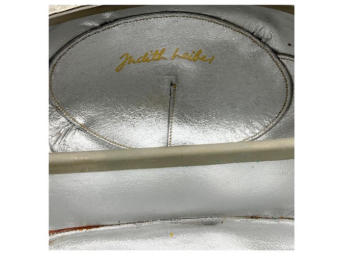 Minaudière Judith Leiber Silver Crystal Faberge Egg - vista 7