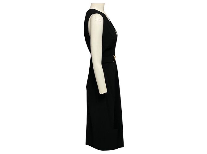 Vestido midi Versace Black Medusa Biggie - vista 2