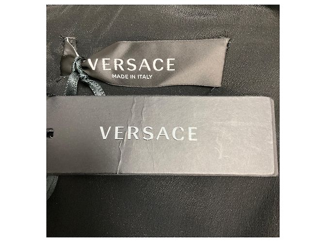 Vestido midi Versace Black Medusa Biggie - vista 4
