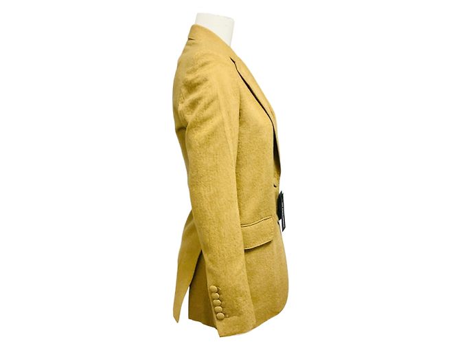 Ann Demeulemeester Ochre Morris Jacket - view 2