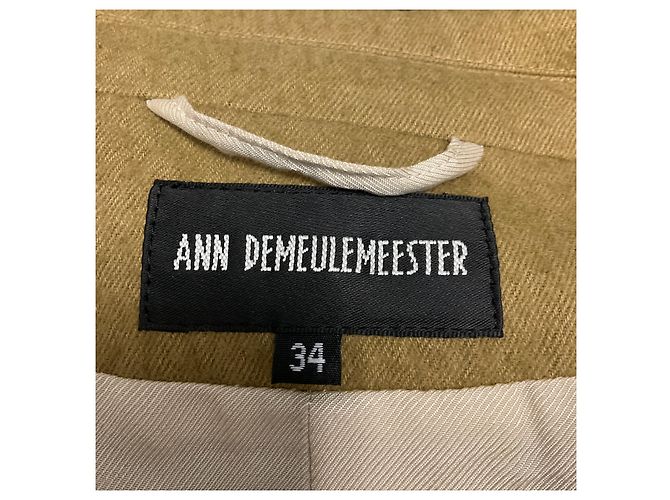 Ann Demeulemeester Ochre Morris Jacket - view 4