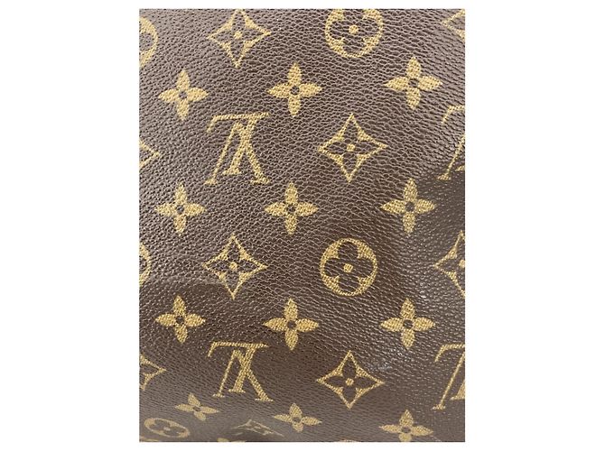 Mala de Viagem Louis Vuitton Monogram Keepall 55 Castanha - vista 4
