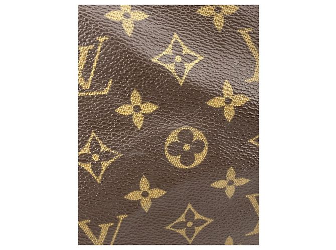Mala de Viagem Louis Vuitton Monogram Keepall 55 Castanha - vista 5