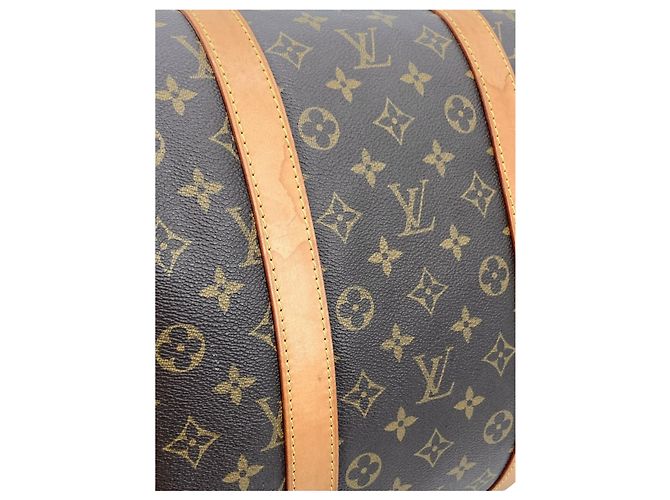 Mala de Viagem Louis Vuitton Monogram Keepall 55 Castanha - vista 6