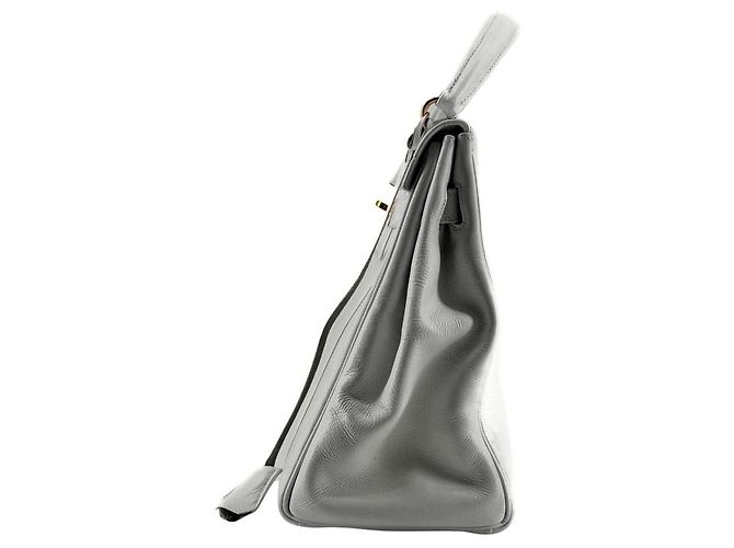 Hermès Kelly Retourné 32 — Veau Grainé Blanc, circa 1965 - vista 5