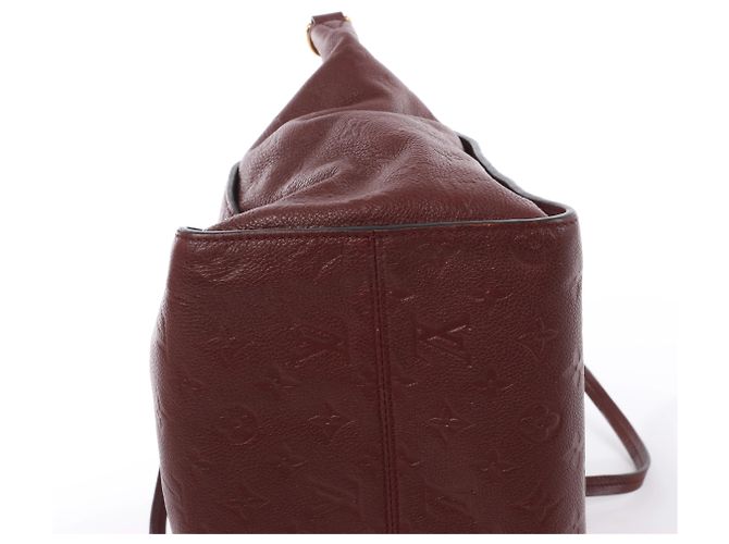 Bolsa Louis Vuitton Lumineuse PM Monogram Empreinte em Brown M94046 - vista 9