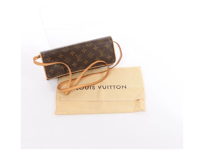 Louis Vuitton Pochette Twin GM Monogram Crossbody Bag in Brown M51852 - vista 12