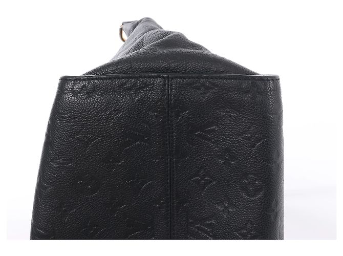 Borsa a mano Louis Vuitton Lumineuse PM Monogram Empreinte in blu navy M93410 - vista 10