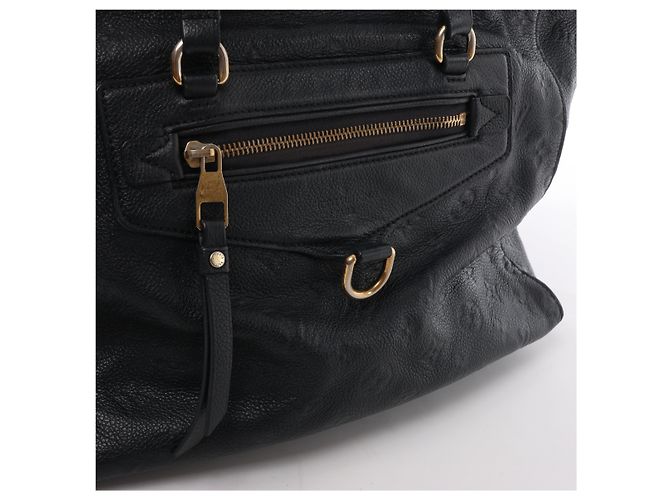 Borsa a mano Louis Vuitton Lumineuse PM Monogram Empreinte in blu navy M93410 - vista 11