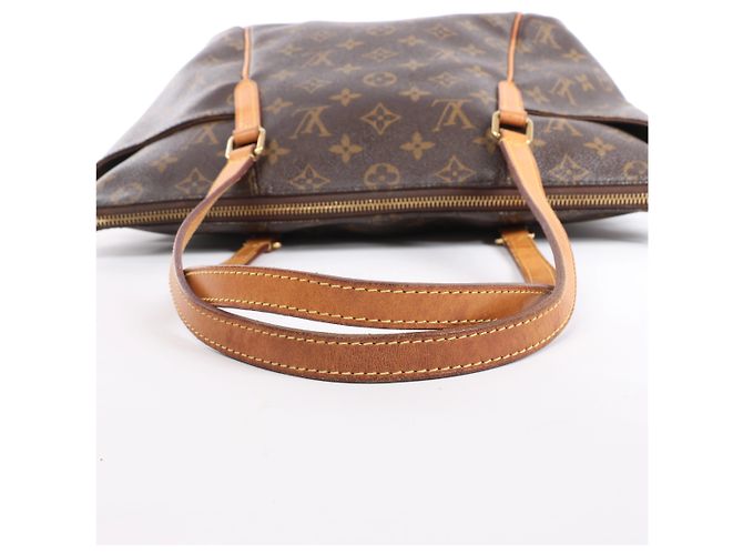 Borsa a tracolla Louis Vuitton Totally PM Monogram Canvas in marrone M56688 - vista 12