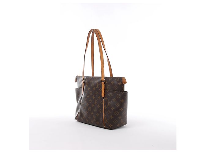 Borsa a tracolla Louis Vuitton Totally PM Monogram Canvas in marrone M56688 - vista 2