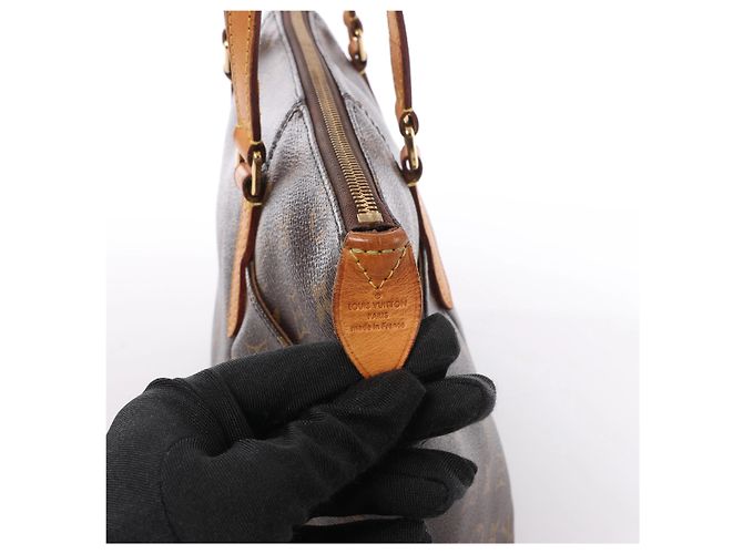 Borsa a tracolla Louis Vuitton Totally PM Monogram Canvas in marrone M56688 - vista 5