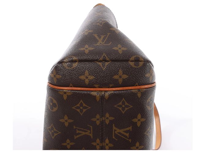 Borsa a tracolla Louis Vuitton Totally PM Monogram Canvas in marrone M56688 - vista 9