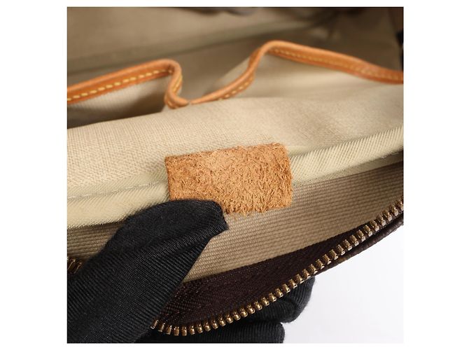 Borsa a mano Louis Vuitton Deauville Monogram Canvas in Brown M47270 - vista 14