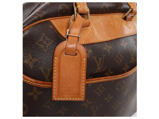 Borsa a mano Louis Vuitton Deauville Monogram Canvas in Brown M47270 - vista 8