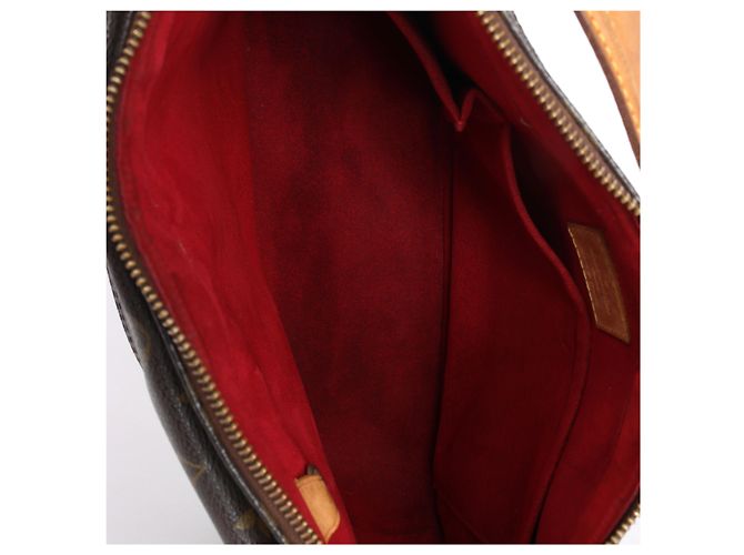Borsa a tracolla Louis Vuitton Viva-Cité GM Monogram in marrone M51163 - vista 11