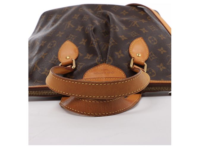 Louis Vuitton Palermo PM Monogram Canvas 2Way Handbag in Brown M40145 - vue 6