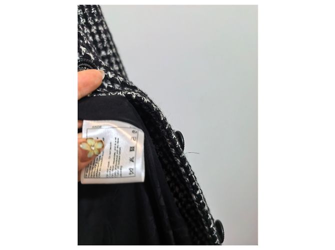 Chanel Tweed Mantel Größe 34 - Ansicht 6