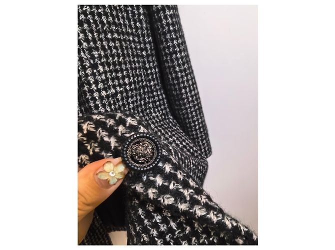 Chanel Tweed Mantel Größe 34 - Ansicht 7