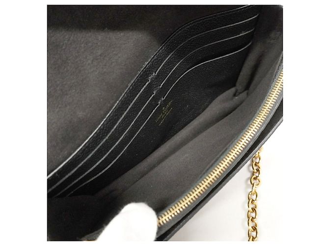 Louis Vuitton Monogram Empreinte Portefeuille Vavin Noir - vista 4