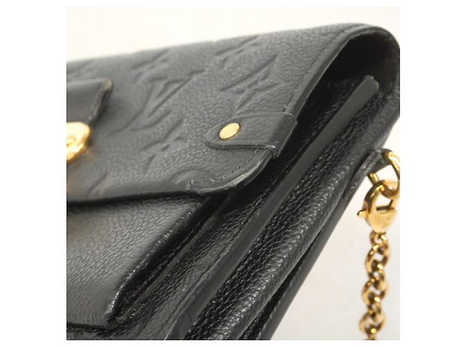 Louis Vuitton Monogram Empreinte Portefeuille Vavin Noir - vista 9