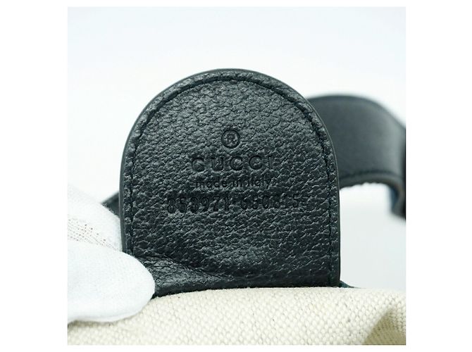 Bolso Tote Gucci de denim azul marino - vista 5